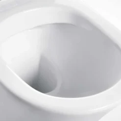 Imex Arco Rimless Wall Hung WC & Duraplast Slimline Slow Close Seat -Vado Shop imex arco rimless pan wall hung toilet