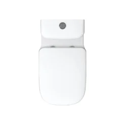 Imex Grace Close Coupled Rimless Comfort Height Toilet & Luxury Seat - Slim Puraplast Seat -Vado Shop imex grace rimless cc comfort height toilet top view cutout1