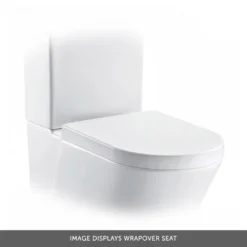 Imex Arco Rimless Wall Hung WC & Duraplast Slimline Slow Close Seat -Vado Shop imex wrapover seat overlay