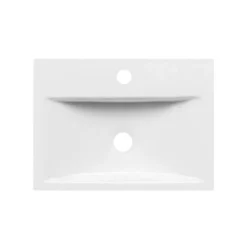 Jack Floorstanding White Gloss 460mm Vanity Unit & Basin -Vado Shop jack gloss white ceramic basin 1 tap hole