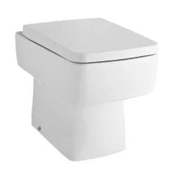 Jack Square Back To Wall Toilet & Soft Close Seat -Vado Shop jack square back to wall toilet 520mm projection