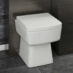 Jack Square Back To Wall Toilet & Soft Close Seat
