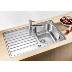 Blanco Kano-S Single Lever Mono Pull Out Kitchen Mixer Tap - Chrome 7 Blanco Kano-S Single Lever Mono Pull Out Kitchen Mixer Tap - Chrome -Vado Shop kano s chrome lifestyle long shot