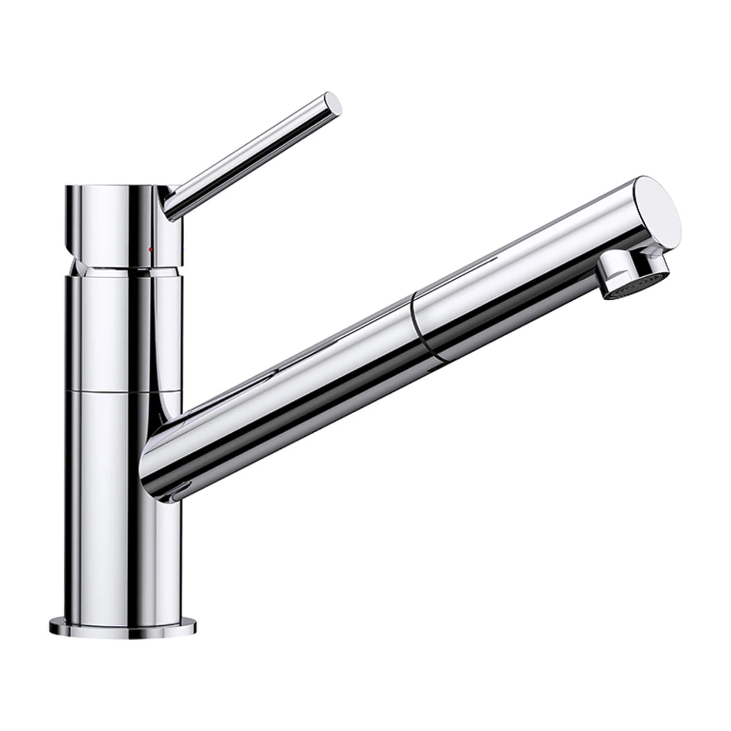 Blanco Kano-S Single Lever Mono Pull Out Kitchen Mixer Tap - Chrome 2 Blanco Kano-S Single Lever Mono Pull Out Kitchen Mixer Tap - Chrome - Image 2