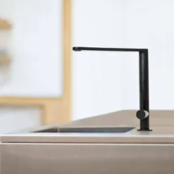 Caple Karns Single Lever Mono Kitchen Mixer - Chromite Black