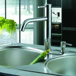 Flova Levo Top Single Lever Monobloc Kitchen Mixer With Swivel Spout -Vado Shop kitchen pic 2