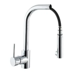 Vellamo Savu Single Lever Mono Pull Out Kitchen Mixer Tap 6 Vellamo Savu Single Lever Mono Pull Out Kitchen Mixer Tap -Vado Shop kta007 kitchen tap