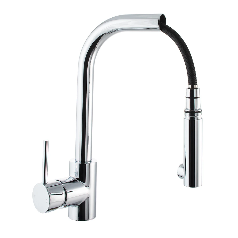 Vellamo Savu Single Lever Mono Pull Out Kitchen Mixer Tap 3 Vellamo Savu Single Lever Mono Pull Out Kitchen Mixer Tap - Image 3