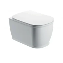 Imex Liberty Rimless Wall Hung Toilet And Soft Close Seat -Vado Shop liberty cutout