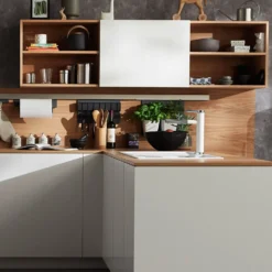 Blanco Linee-S Single Lever Pull Out Kitchen Mixer Tap - Alumetallic & Chrome 34 Blanco Linee-S Single Lever Pull Out Kitchen Mixer Tap - Alumetallic & Chrome -Vado Shop linee s white lifestyle 2