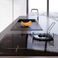 Blanco Livia-S Single Lever Mono Pull Out Mono Kitchen Mixer Tap - Chrome -Vado Shop livia s chrome lifestyle 1