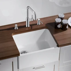 Blanco Livia-S Single Lever Mono Pull Out Mono Kitchen Mixer Tap - Chrome -Vado Shop livia s chrome lifestyle 2