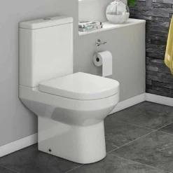 Lorraine Short Projection Close Coupled Toilet With Soft Close Seat 12 Lorraine Short Projection Close Coupled Toilet With Soft Close Seat -Vado Shop lorraine close coupled toilet open back