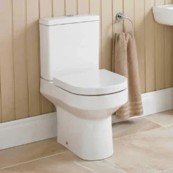 Lorraine Short Projection Close Coupled Toilet With Soft Close Seat