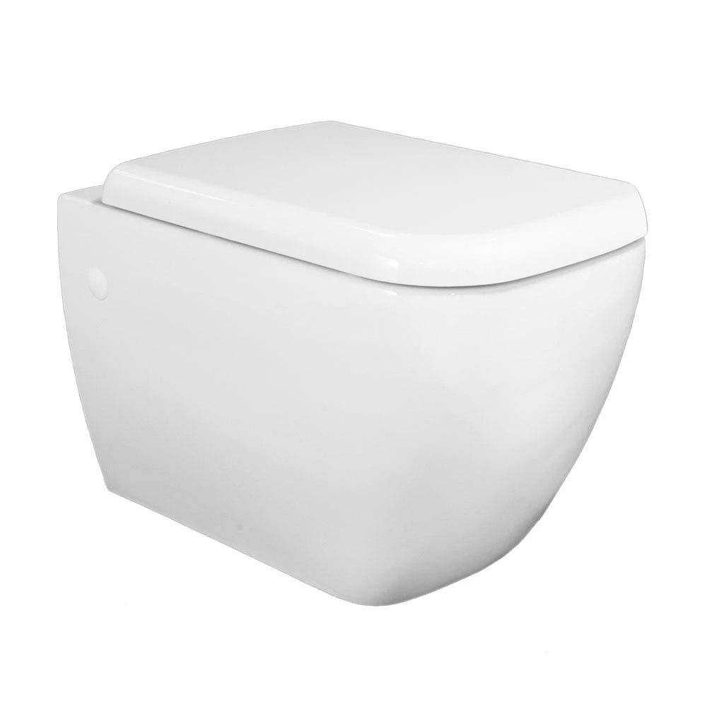 RAK Metropolitan Wall Hung Toilet & Soft Close Seat 3 RAK Metropolitan Wall Hung Toilet & Soft Close Seat - Image 3