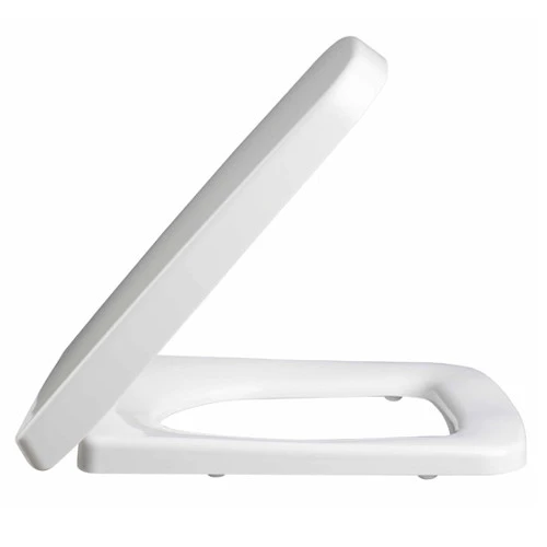 Vellamo Modern Square Soft Close Toilet Seat With Quick Release Hinges - Top Fix 2 Vellamo Modern Square Soft Close Toilet Seat With Quick Release Hinges - Top Fix - Image 2