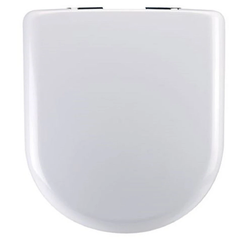 Nuie Standard D-Shaped Soft Close Seat - Top Fix 1 Nuie Standard D-Shaped Soft Close Seat - Top Fix