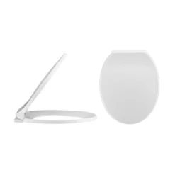 Nuie Luxury Round Soft Close Seat With Quick Release Hinges - Top Fix