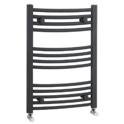 Nuie Curved Ladder Rail In Anthracite - 700 X 500mm