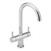 Sagittarius Piazza Twin Lever Monobloc Kitchen Mixer
