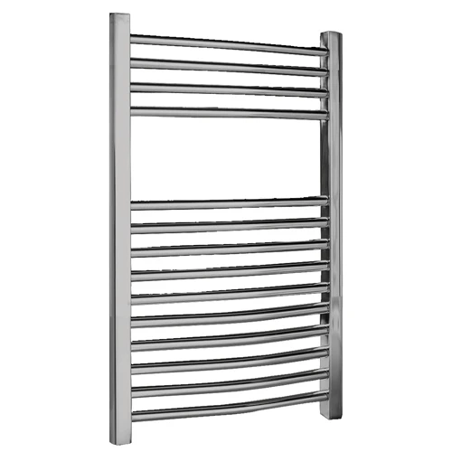 Nuie Curved Ladder Rail In Chrome - 700 X 500mm 1 Nuie Curved Ladder Rail In Chrome - 700 X 500mm