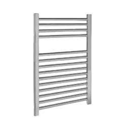 Nuie Straight Chrome Ladder Towel Rails - 700 X 500mm