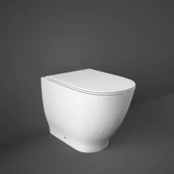 RAK Harmony-Moon Back To Wall Rimless Toilet With Soft Close Seat