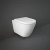 RAK Resort Rimless Wall Hung Toilet & Soft Close Seat