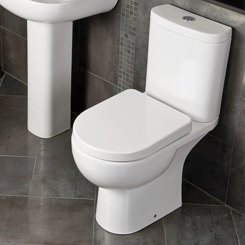Rak Tonique Close Coupled Toilet & Soft Close Seat 3 Rak Tonique Close Coupled Toilet & Soft Close Seat - Image 3
