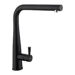 Rangemaster Conical Single Lever Mono Kitchen Mixer Tap - Matt Black