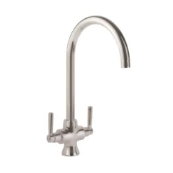 Rangemaster Cruciform Monobloc Kitchen Sink Mixer Tap - Brushed Nickel