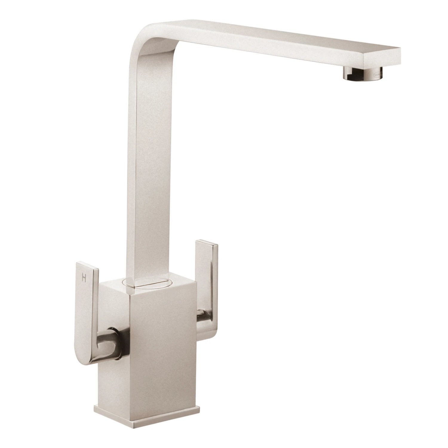 Rangemaster Quadrant Dual Lever Contemporary Monobloc Kitchen Sink Mixer Tap - Matt Black 3 Rangemaster Quadrant Dual Lever Contemporary Monobloc Kitchen Sink Mixer Tap - Matt Black - Image 3