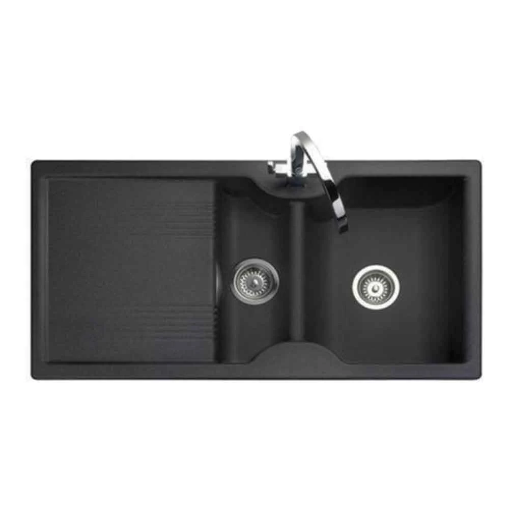 Rangemaster Quadrant Twin Lever Monobloc Kitchen Mixer Tap 2 Rangemaster Quadrant Twin Lever Monobloc Kitchen Mixer Tap - Image 2