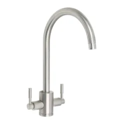 Rangemaster Aquatrend Twin Lever Monobloc Kitchen Sink Mixer Tap - Brushed Brass 10 Rangemaster Aquatrend Twin Lever Monobloc Kitchen Sink Mixer Tap - Brushed Brass -Vado Shop rangemaster tre1bf main