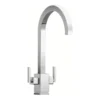 Rangemaster Quadrant Twin Lever Monobloc Kitchen Mixer Tap