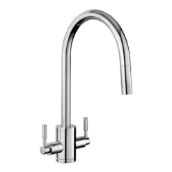 Rangemaster Aquatrend Kitchen Mixer Tap With Pull Out Spout - Chrome
