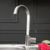 Reginox Amur WRAS Approved Single Lever Mono Kitchen Mixer Tap - Polished Chrome