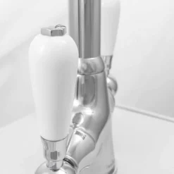 Reginox Elbe WRAS Approved Twin Lever Chrome Traditional Mono Kitchen Mixer Tap 13 Reginox Elbe WRAS Approved Twin Lever Chrome Traditional Mono Kitchen Mixer Tap -Vado Shop reginox elbe detail4