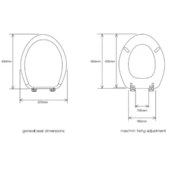Roper Rhodes Elite Anti-Bacterial Soft Close Toilet Seat 9 Roper Rhodes Elite Anti-Bacterial Soft Close Toilet Seat -Vado Shop roper rhodes elite toilet seat 8601wsc tech