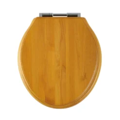Roper Rhodes Greenwich Soft-Close Toilet Seat - Antique Pine Finish