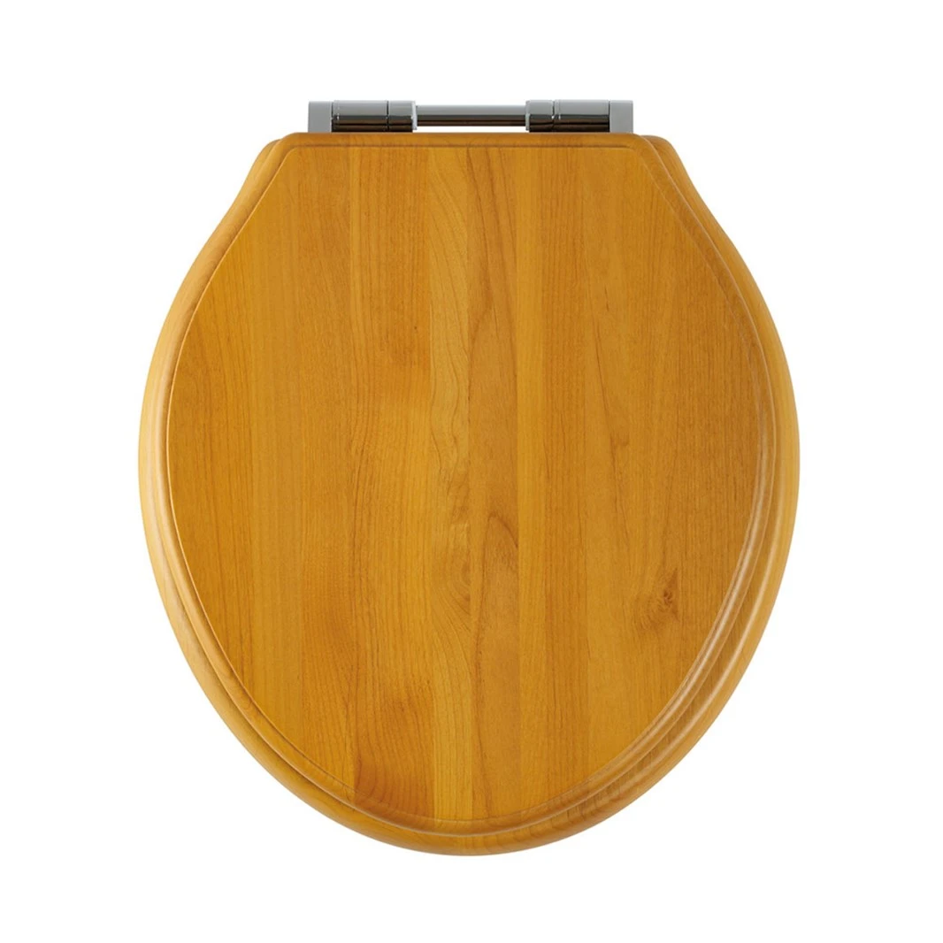 Roper Rhodes Greenwich Soft-Close Toilet Seat - Antique Pine Finish 1 Roper Rhodes Greenwich Soft-Close Toilet Seat - Antique Pine Finish
