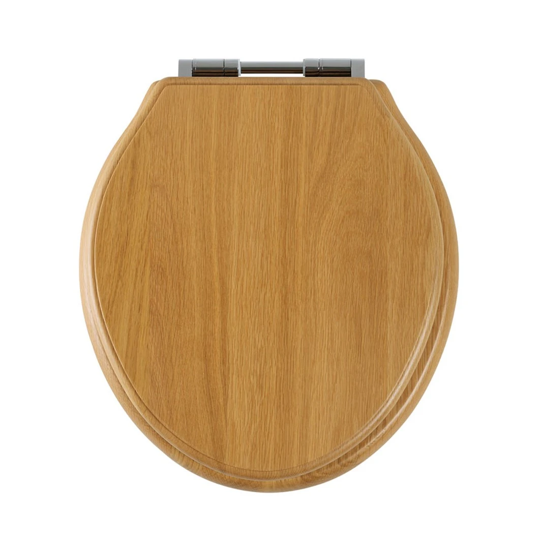 Roper Rhodes Greenwich Soft Close Toilet Seat - Oak Finish 1 Roper Rhodes Greenwich Soft Close Toilet Seat - Oak Finish