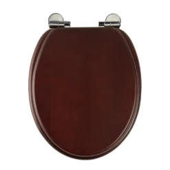 Roper Rhodes Traditional Toilet Seat With Soft Close Hinges - Antique Pine Finish