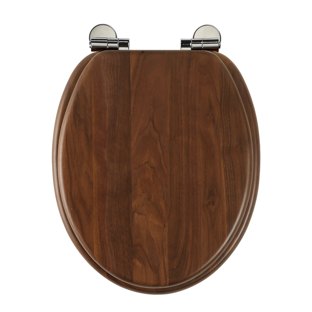 Roper Rhodes Traditional Toilet Seat With Soft Close Hinges - Antique Pine Finish 2 Roper Rhodes Traditional Toilet Seat With Soft Close Hinges - Antique Pine Finish - Image 2