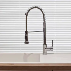 Sagittarius Trieste Kitchen Sink Mixer With Pullout Spray -Vado Shop sagittariustrieste co155c 01