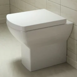 Saneux I-Line Short Projection Back To Wall Rimless Toilet & Soft Close Seat 10 Saneux I-Line Short Projection Back To Wall Rimless Toilet & Soft Close Seat -Vado Shop sanuex iline rimless 35B15D