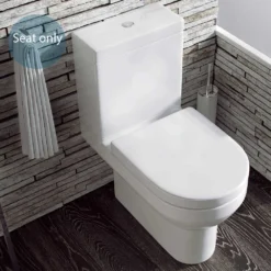 Dream Short D Soft Close Toilet Seat -Vado Shop seat005 lifestyle