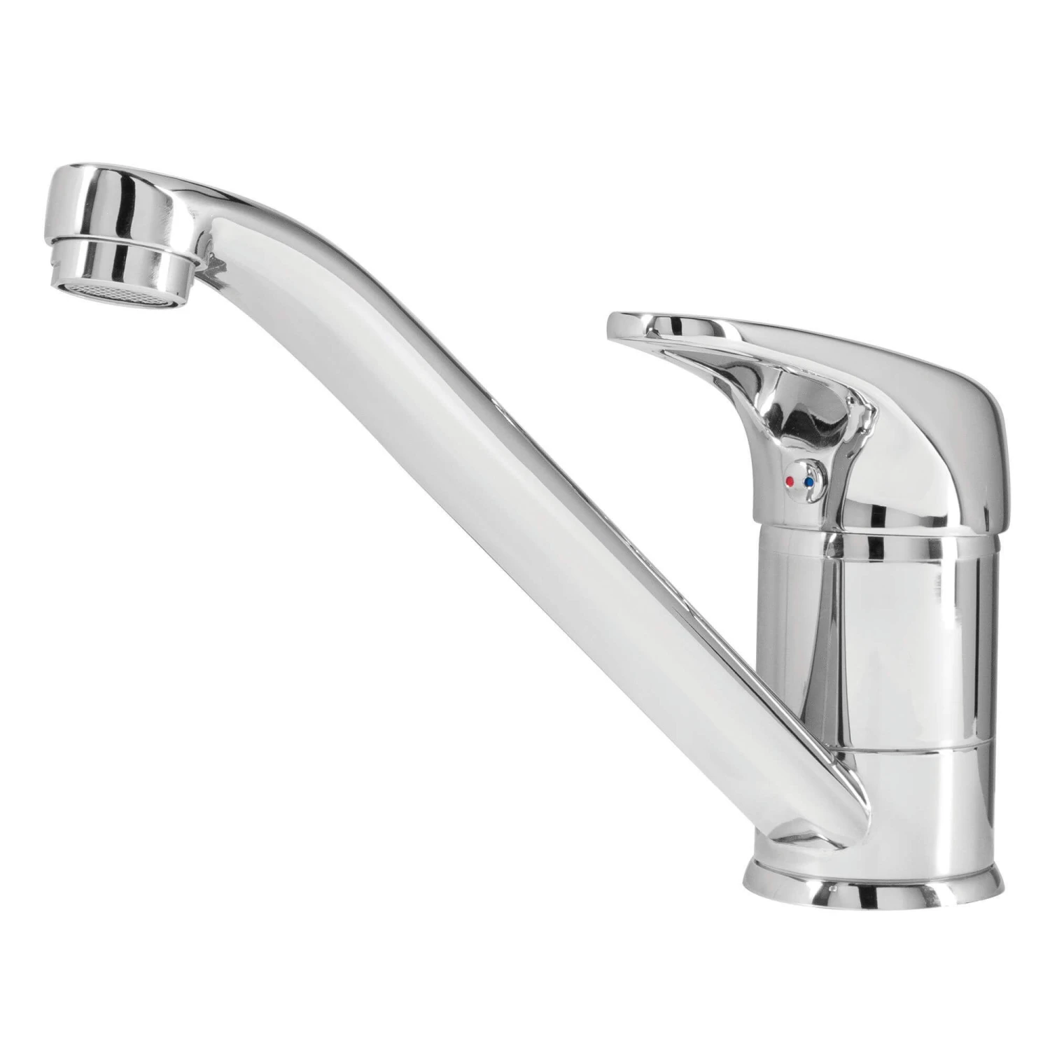 Caple Single Lever Deluxe WRAS Approved Mono Kitchen Mixer - Chrome 1 Caple Single Lever Deluxe WRAS Approved Mono Kitchen Mixer - Chrome