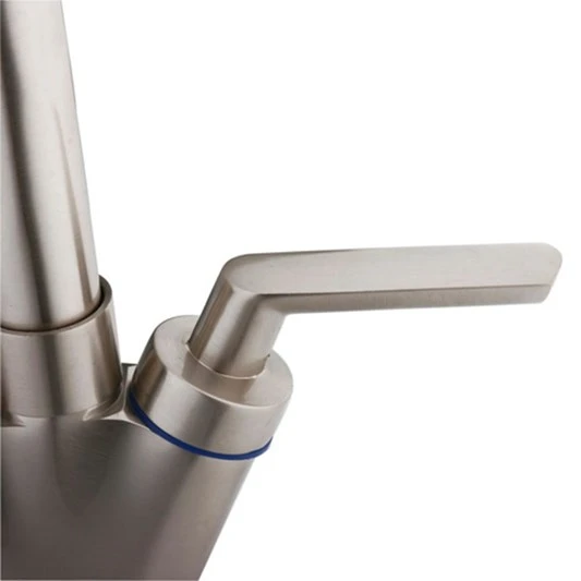Vellamo Twist Kitchen Sink Mixer Tap - Brushed Nickel 4 Vellamo Twist Kitchen Sink Mixer Tap - Brushed Nickel - Image 4