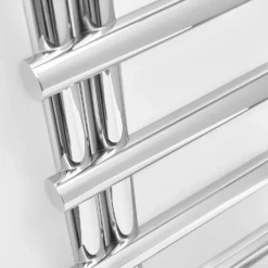 Brenton Spurr White Designer Heated Towel Rail - 1750 X 500mm -Vado Shop spurr closeup lifestyle c